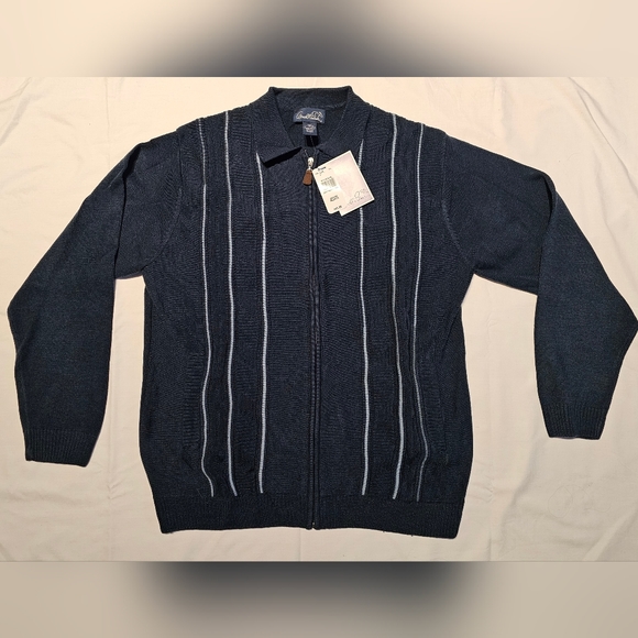 Arnold Palmer NWT zip cardigan - Picture 1 of 3